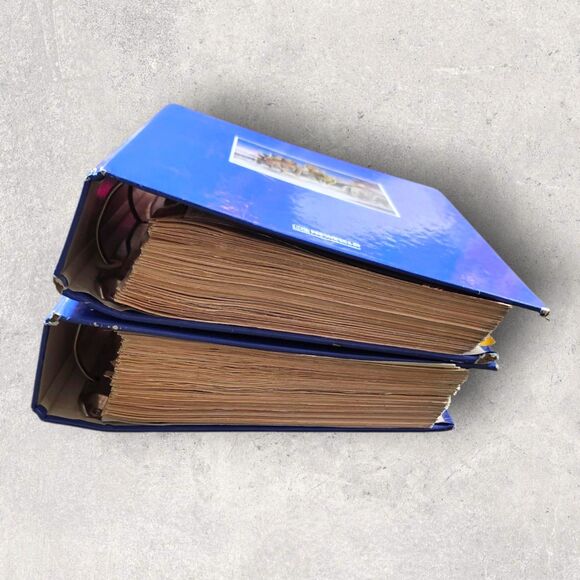 Set of 2 Newfield Dinosaur Collector Card Binders 3-Ring Full Sets Vintage Learn - Picture 4 of 11